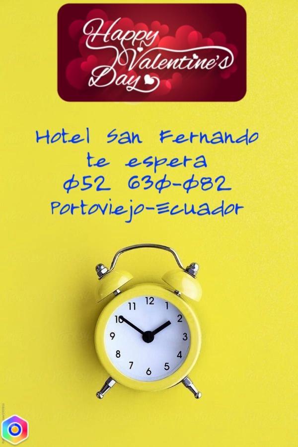 Hotel San Fernando Portoviejo Buitenkant foto